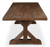 Silas Dining Table, by Sarreid, 3'3" length x 7'11" width x 2'7" height thumbnail 3