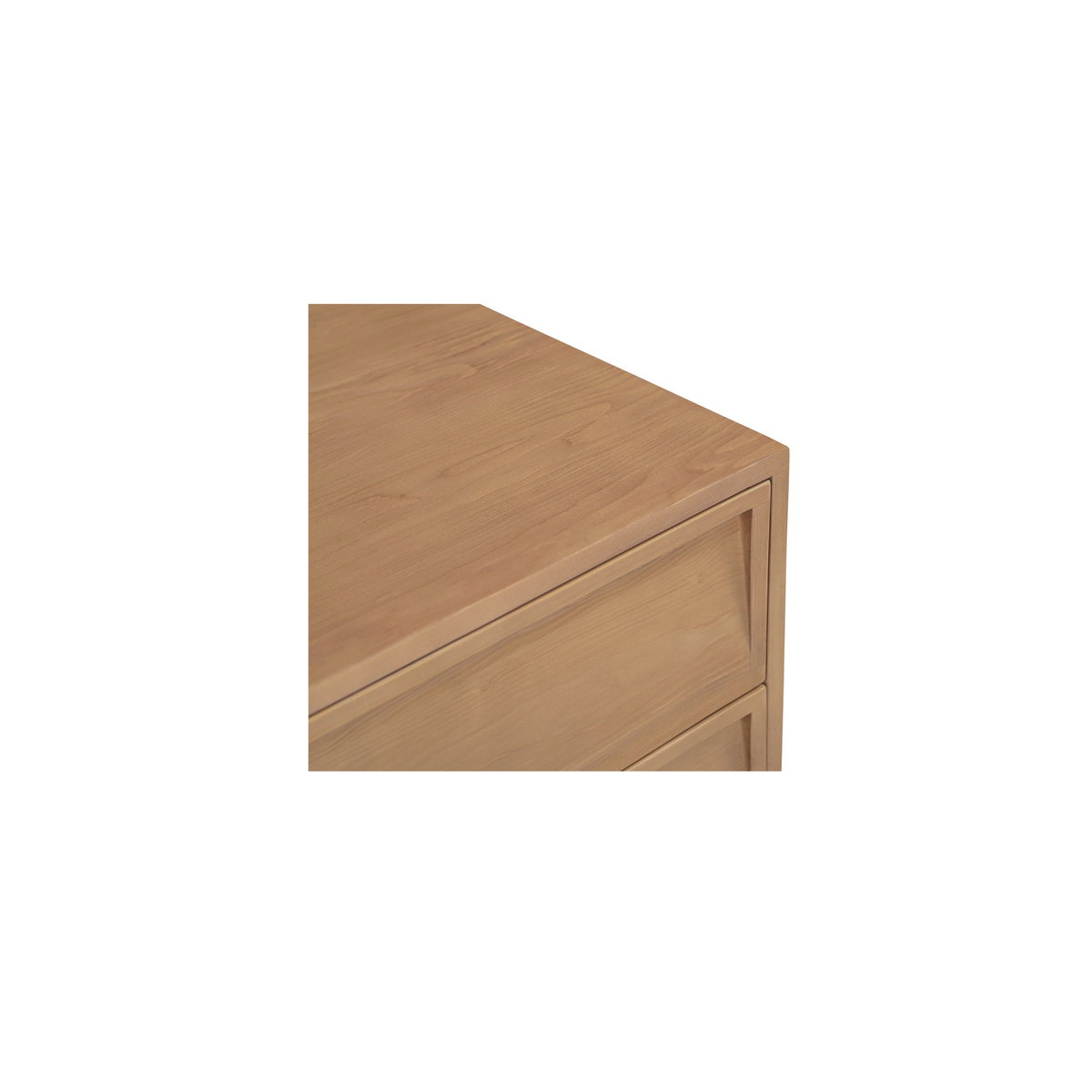 Hudson Nightstand Natural, by Moe's Home, 20.5" width x 16" height x 18" depth View 5