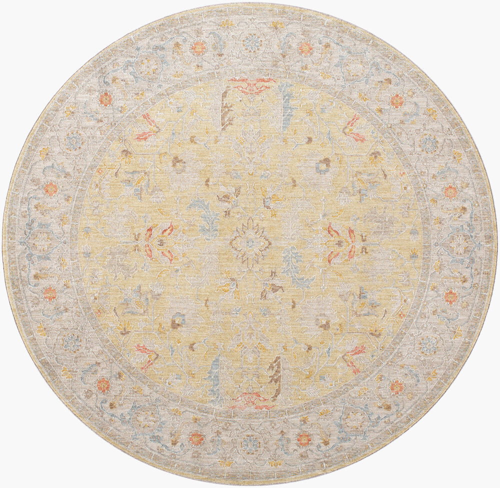 Avant Garde Machine Woven Rug, by Surya, 6'6.74" length x 6'6.74" width