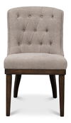 Lyra Side Chair, Dining Chair by Sarreid, 20" length x 25" width x 34" height thumbnail 2