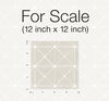 Double Diamonds Off White Peel & Stick Wallpaper, by York Wall, 20' length x 2'3" width x 0.02" depth thumbnail 5