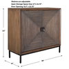 Bottom Line 2 Door Wood Cabinet, Cabinets & Chest by Uttermost, 36" width x 14" height x 33" depth thumbnail 2