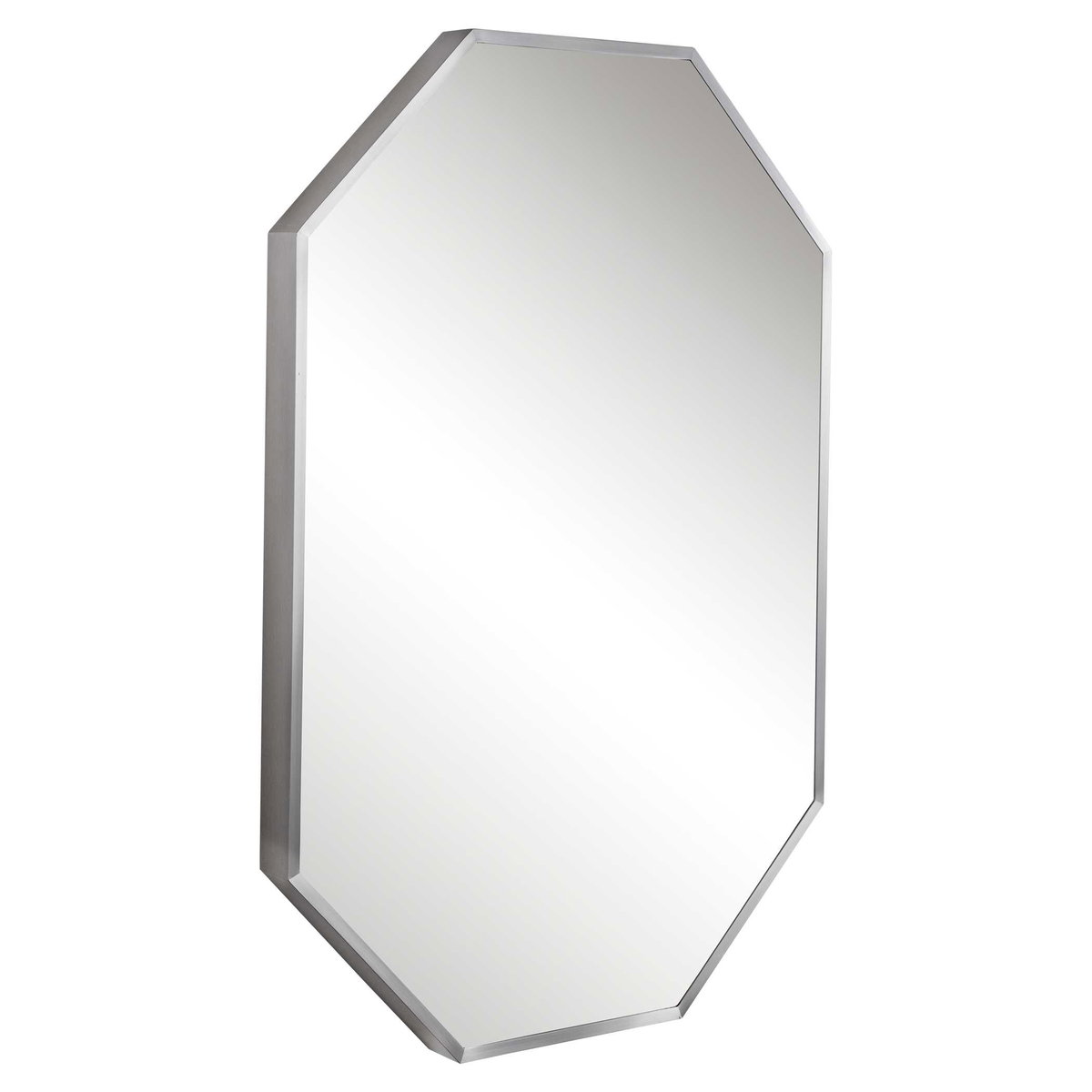 Stuartson Octagon Vanity Mirror, by Uttermost, 1'8" width x 2'6" height x 1.5" depth View 4