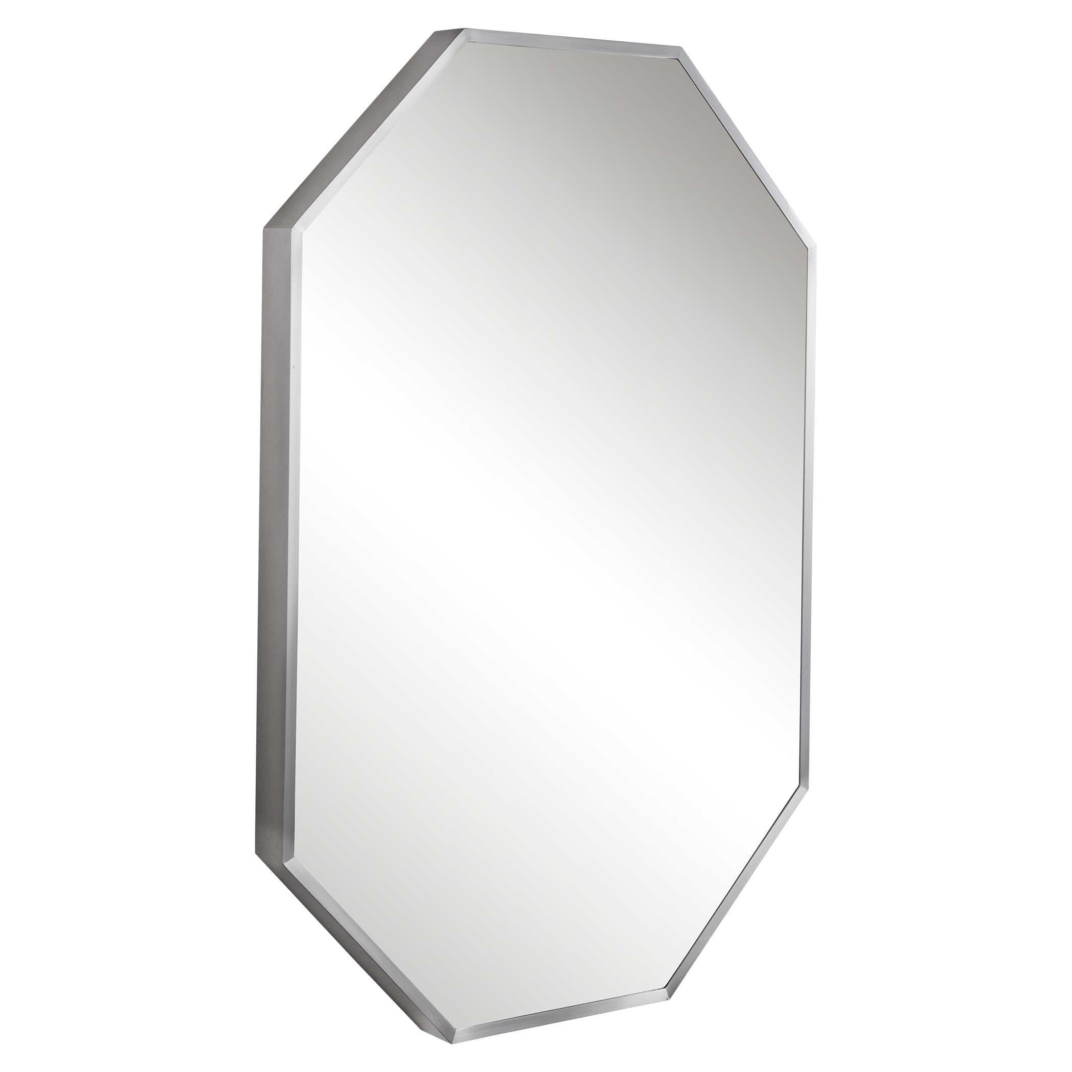 Stuartson Octagon Vanity Mirror, by Uttermost, 20" width x 30" height x 1.5" depth View 4
