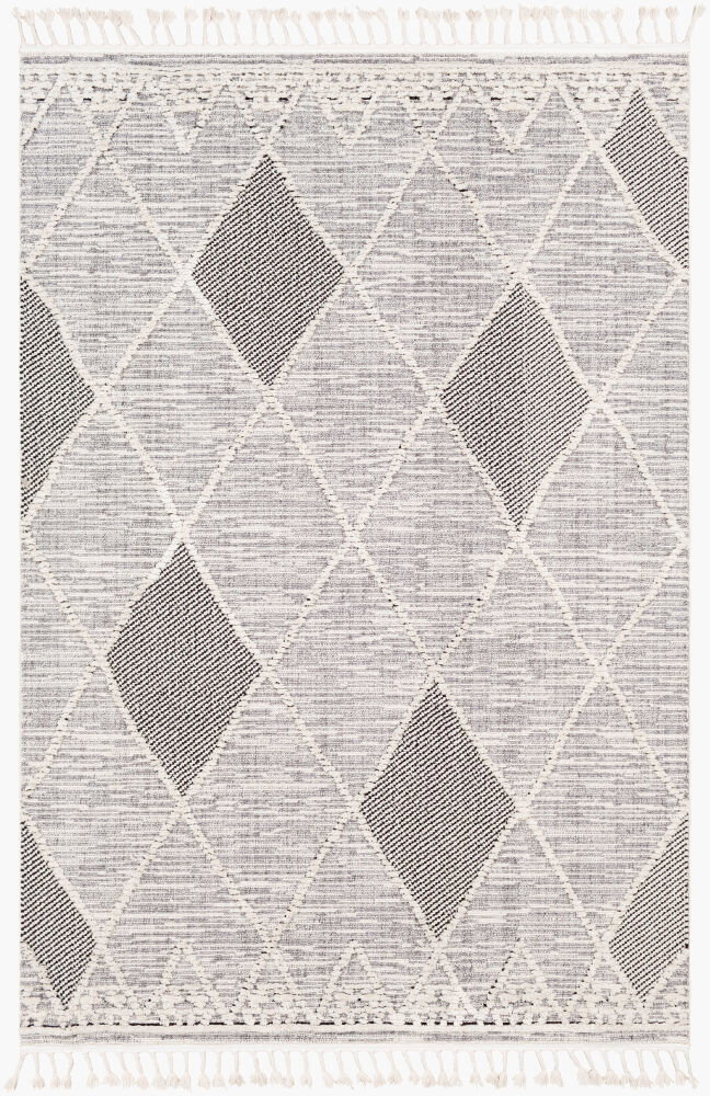 Azilal Machine Woven Rug, by Surya, 1'3.75" length x 1'3.75" width