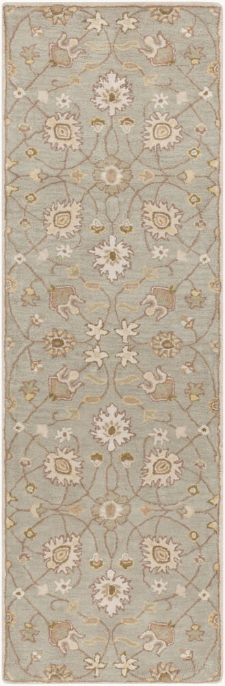 Caesar Handmade Rug, by Surya, 8' length x 2'6" width