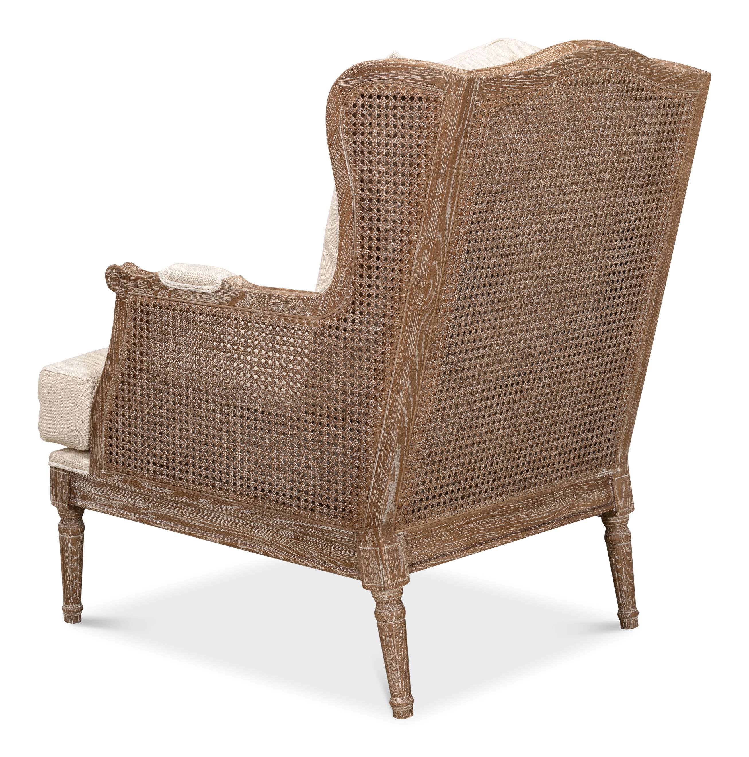 Ava Chair, Accent Chair by Sarreid, 29" length x 35" width x 38" height View 10