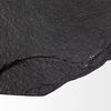 Pinera 37'x33' Black Slate With Iron Base Coffee Table, by Mercana, 37" length x 33" width x 18" height thumbnail 4