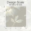 Midnight Blooms Light Blue & Grey Peel & Stick Wallpaper thumbnail 5