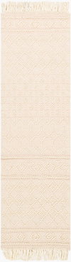 Farmhouse Tassels Handmade Rug, by Surya, 8' length x 2'6" width thumbnail