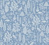 Menagerie Toile Light Blue Wallpaper thumbnail 0