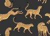 Cheetah Cheetah Orange Peel & Stick Wallpaper, by York Wall, 18'10.8" length x 1'6" width x 0.02" depth thumbnail