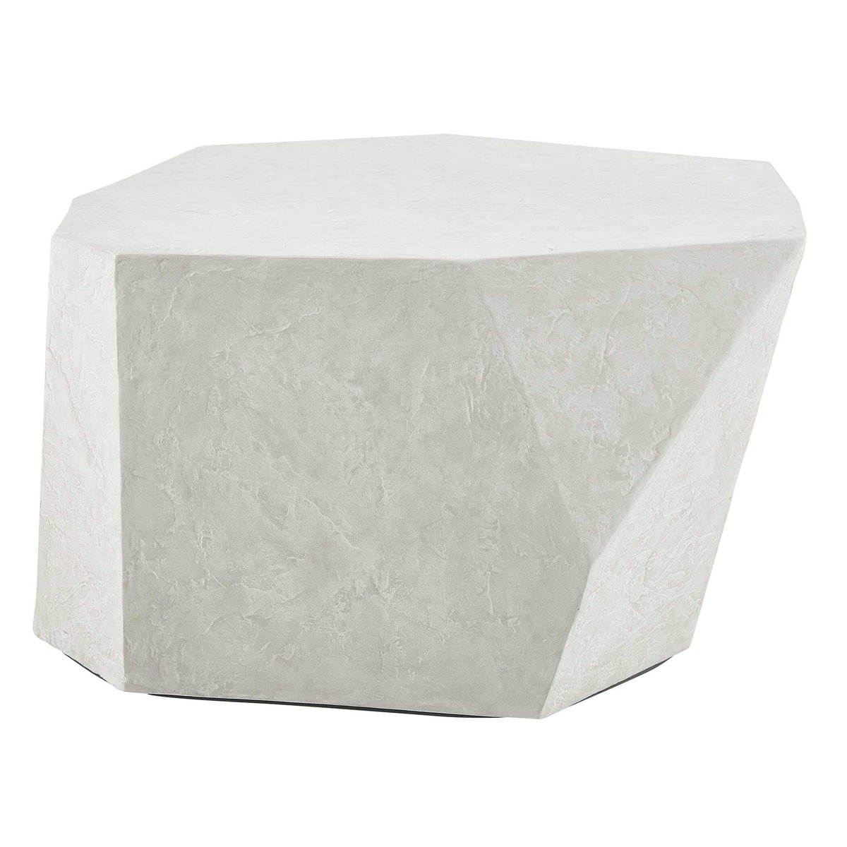 Parra Limestone Outdoor Coffee Table, Outdoor Table by Uttermost, 3'2" width x 1'3" height x 2'4" depth View 4