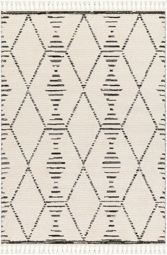 Valencia Machine Woven Rug, by Surya, 9'0.27" length x 6'6.74" width