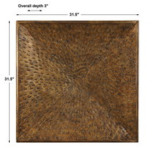 Online Designer Other Blaise Antiqued Bronze Wall Art