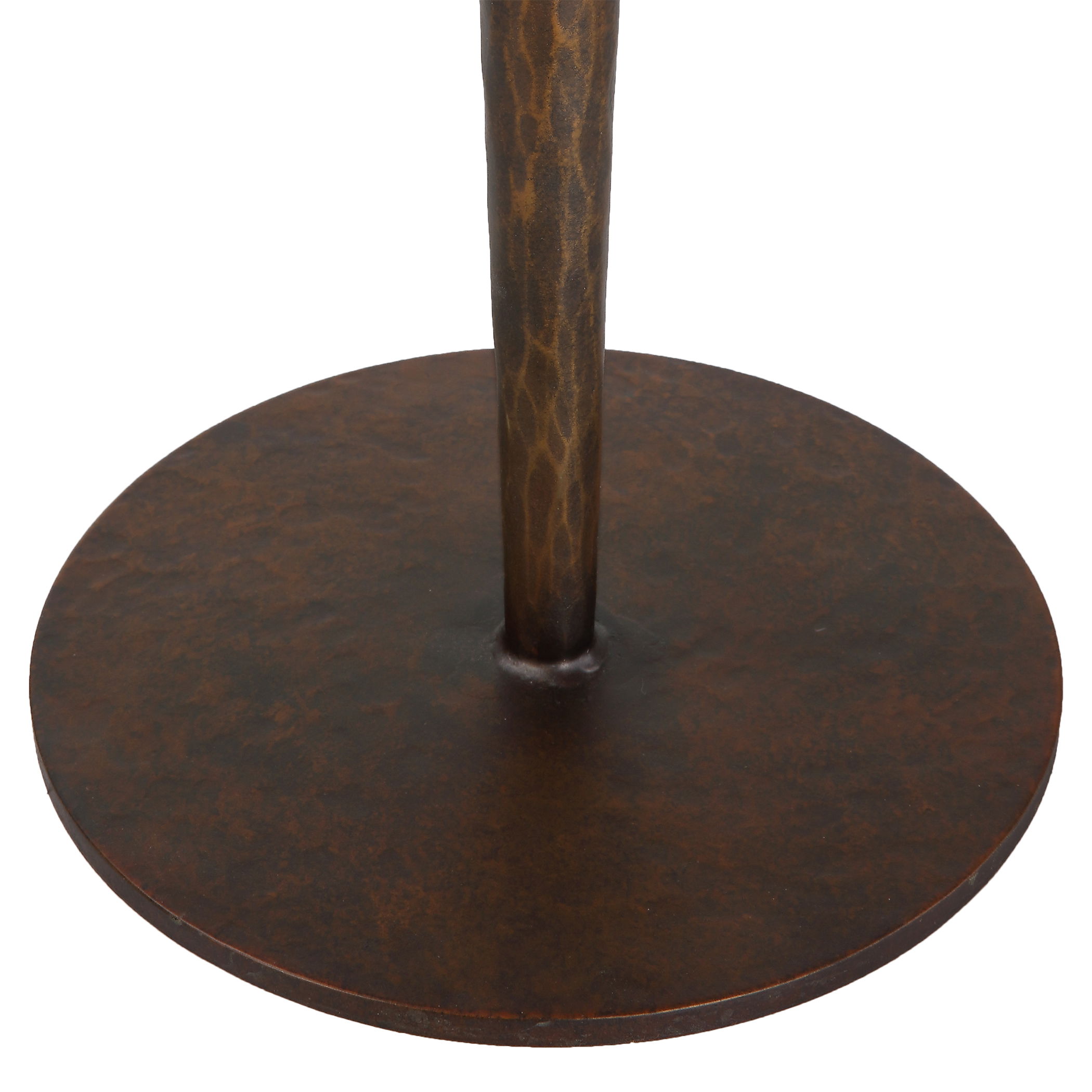 Industria Copper Bronze Accent Table large image 