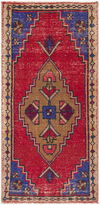 Antique One of a Kind Handmade Rug, by Surya, 3'3" length x 1'7" width thumbnail