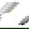 Hedera Textured Ivory Table Lamp thumbnail 0