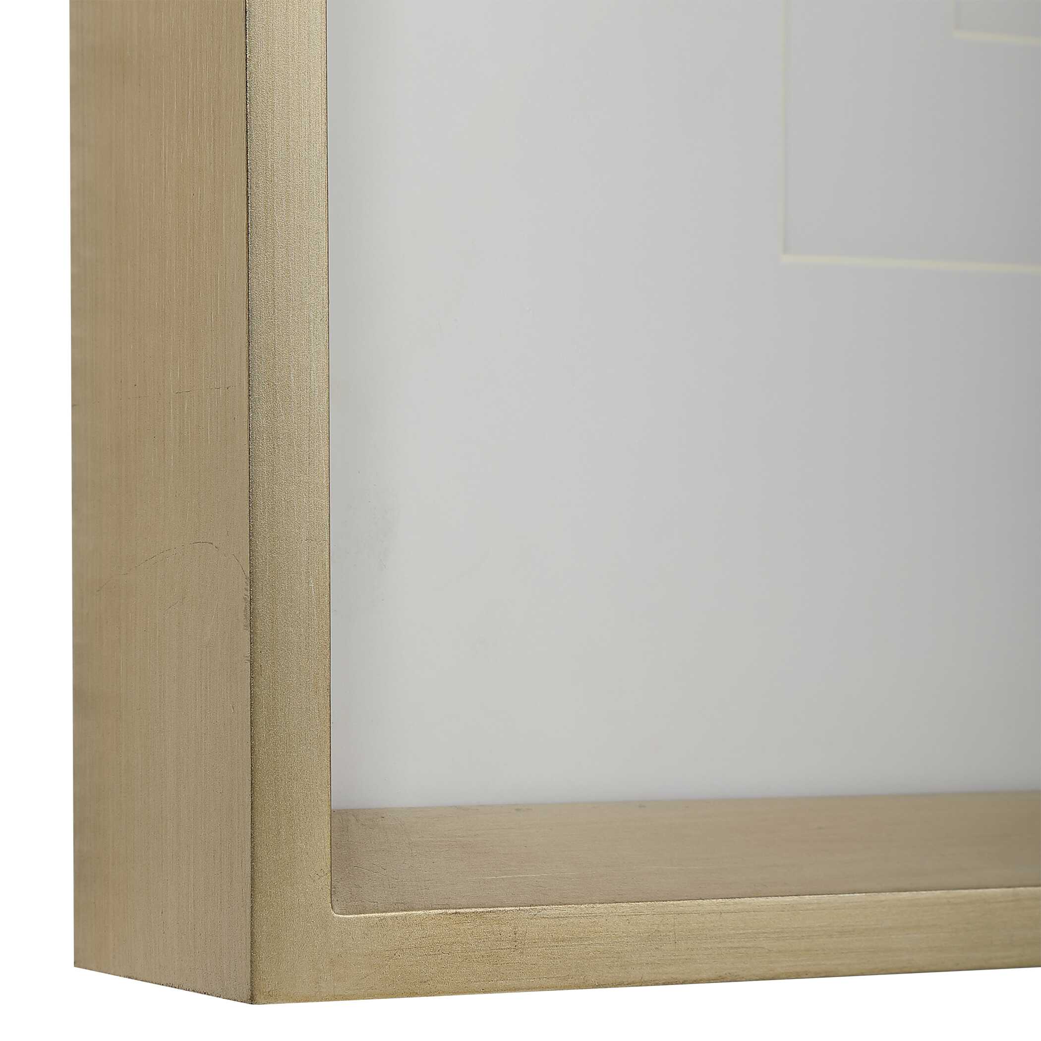 Ethos Framed Abstract Print, Painting by Uttermost, 37.5" width x 49.5" height x 2.5" depth View 8