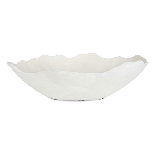 Obscura Warm White Outdoor Bowl