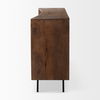Lance 70.0L x 15.0W x 32.0H Medium Brown Solid Wood Sideboard thumbnail 3
