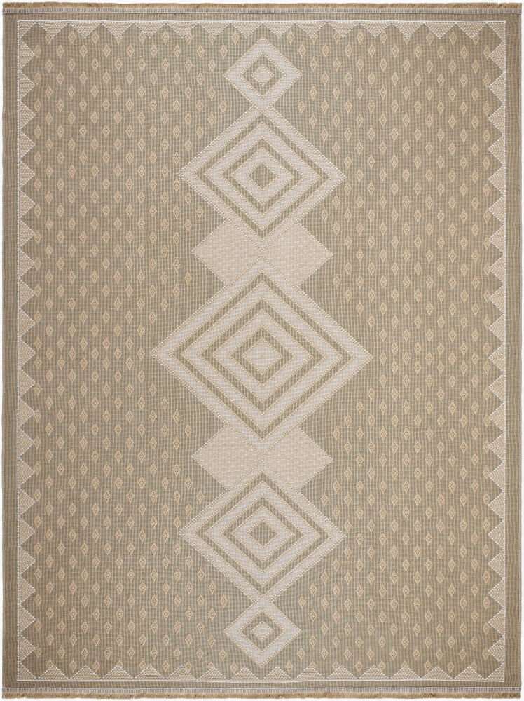 Mystery Machine Woven Rug, by Surya, 1'3.35" length x 1'3.35" width