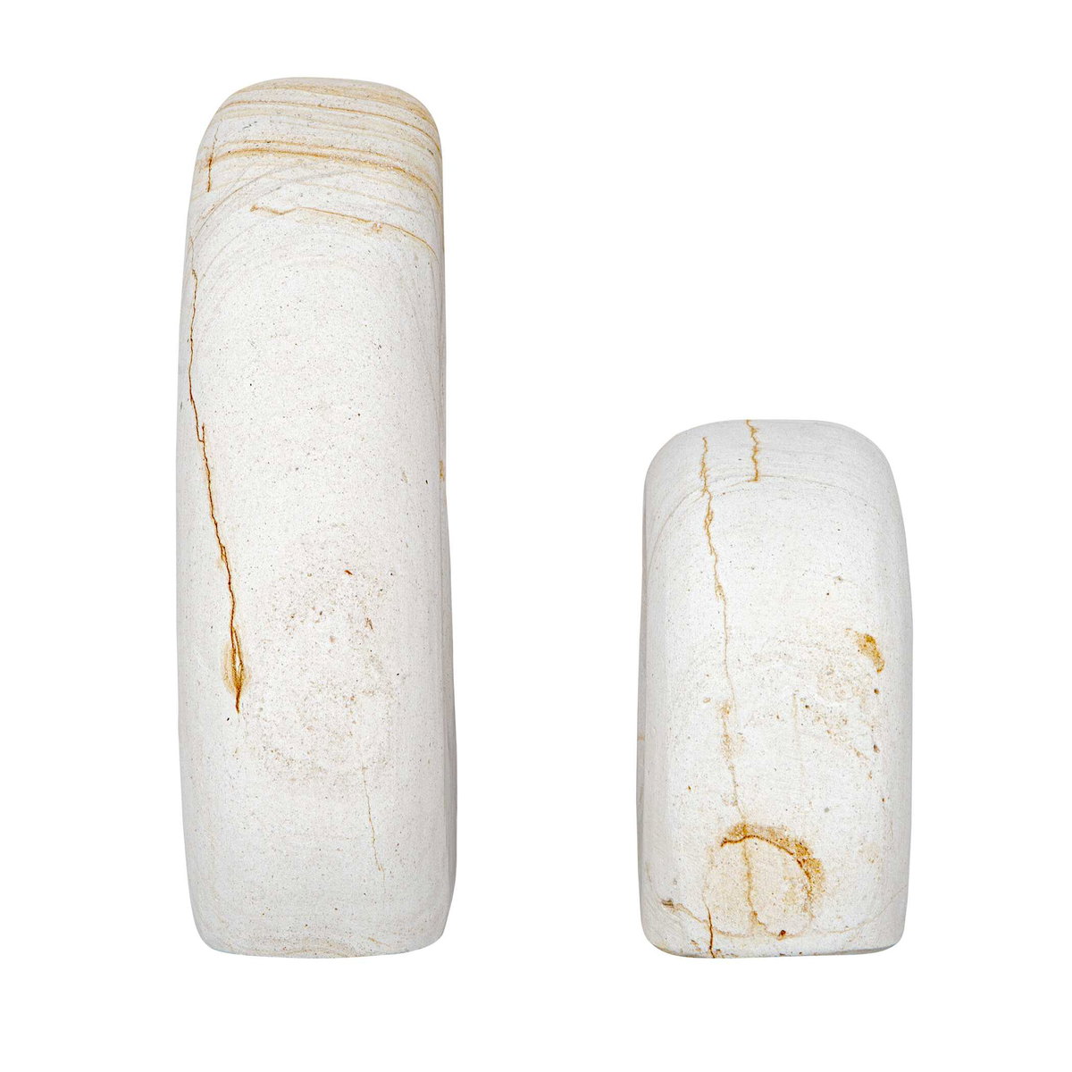 Stone Flow Outdoor Sculptures Set/2, Decorative by Uttermost, 8.5" width x 12" height x 3.5" depth View 8