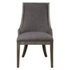 Aidrian Charcoal Gray Accent Chair thumbnail 0