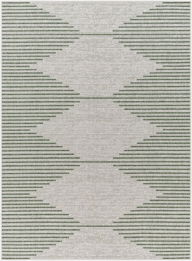 Eagean Machine Woven Rug, by Surya, 5'2.99" length x 5'2.99" width