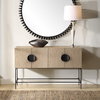 Lunar 4 Door Elm Wood Cabinet, Cabinets & Chest by Uttermost, 53.7" width x 33.4" height x 15" depth thumbnail 2