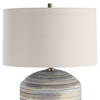 Prospect Striped Accent Lamp, Table Lamp by Uttermost, 17" width x 22" height x 17" depth thumbnail 7