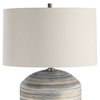 Prospect Striped Accent Lamp, by Uttermost, 1'5" width x 1'10" height x 1'5" depth thumbnail 7