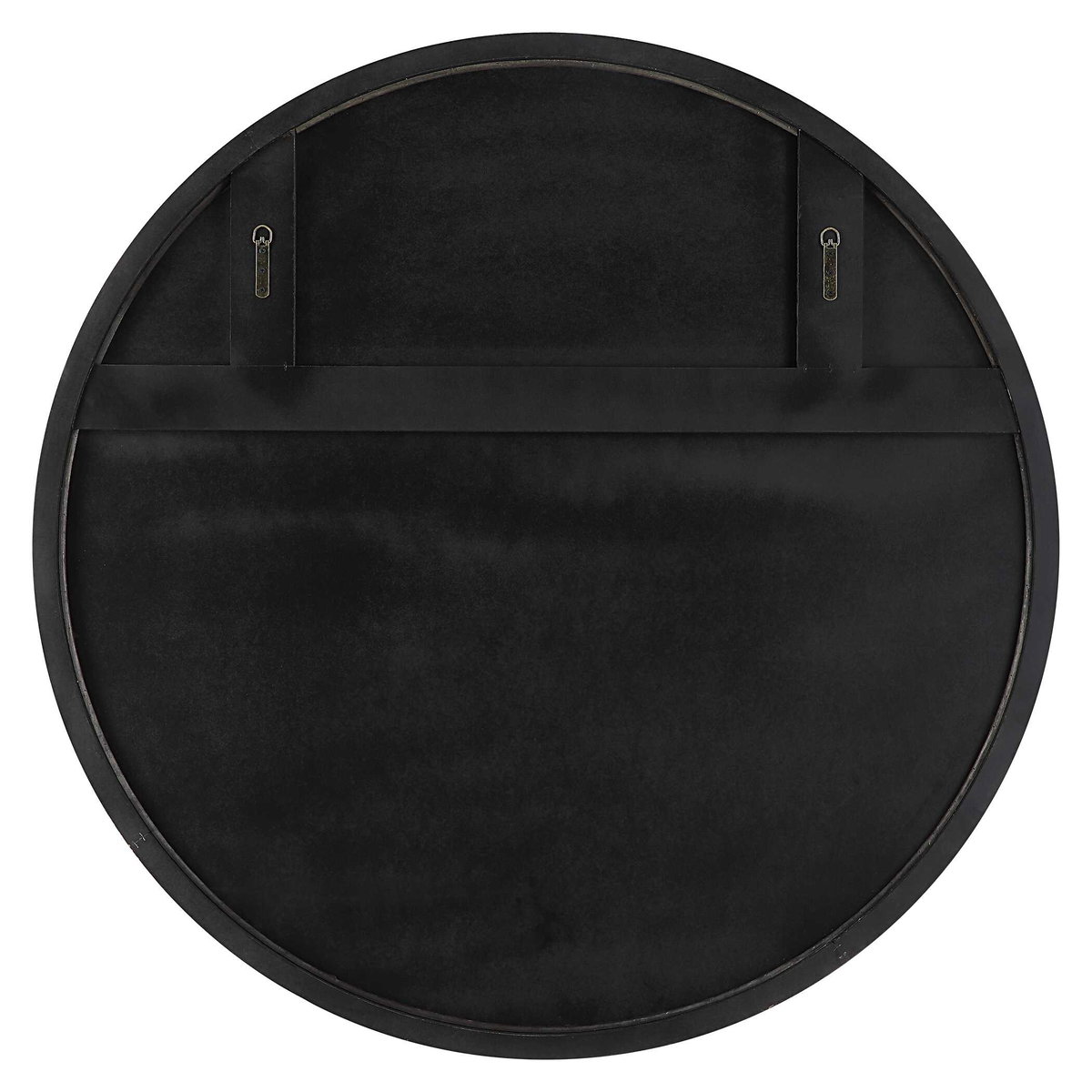 Sele Oversized Round Mirror, by Uttermost, 50.37" width x 50.37" height x 2.5" depth View 7