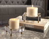 Claire Crystal Block Candleholders, S/2 thumbnail 2