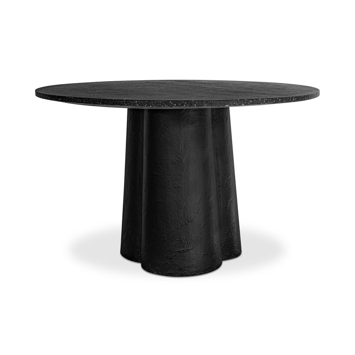 Mono Dining Table Black, by Moe's Home, 47" width x 30" height x 47" depth View 1