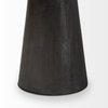 Maxwell 54' Round Pedestal Dining Table | Modern | Brown Wood & Brown Wood/Metal | Seats 4, by Mercana, 54" length x 54" width x 30" height thumbnail 6