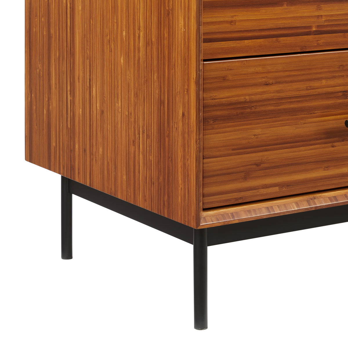 Taylor 5 Drawer Chest, Amber, Dresser by Greenington, 36.75" length x 20" width x 49.72" height View 8