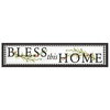 Bless This Home Country Quote Wall Decals, by York Wall, 3' length x 8.62" width x 0.02" depth thumbnail