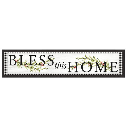 Bless This Home Country Quote Wall Decals