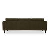 Quinn Sectional Cedar Green, Sectional Sofa by Moe's Home, 98" width x 33.5" height x 59.2" depth thumbnail 5