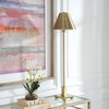 Pilot Brass Buffet Lamp, Floor Lamp by Uttermost, 10" width x 36.5" height x 10" depth thumbnail 8