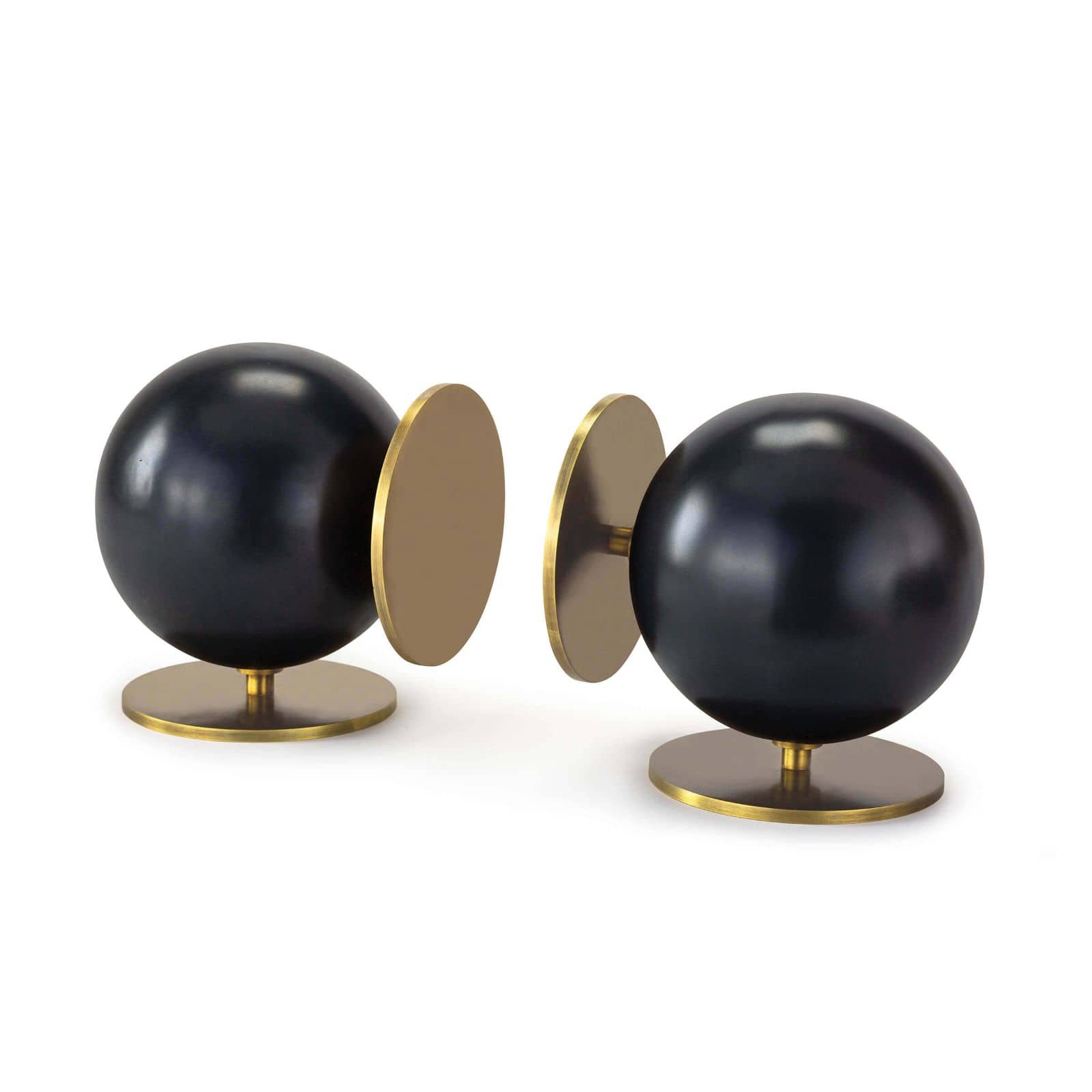 Grant Bookends, by Regina Andrew Detroit, 6.75" width x 6.75" height x 6" depth View 1
