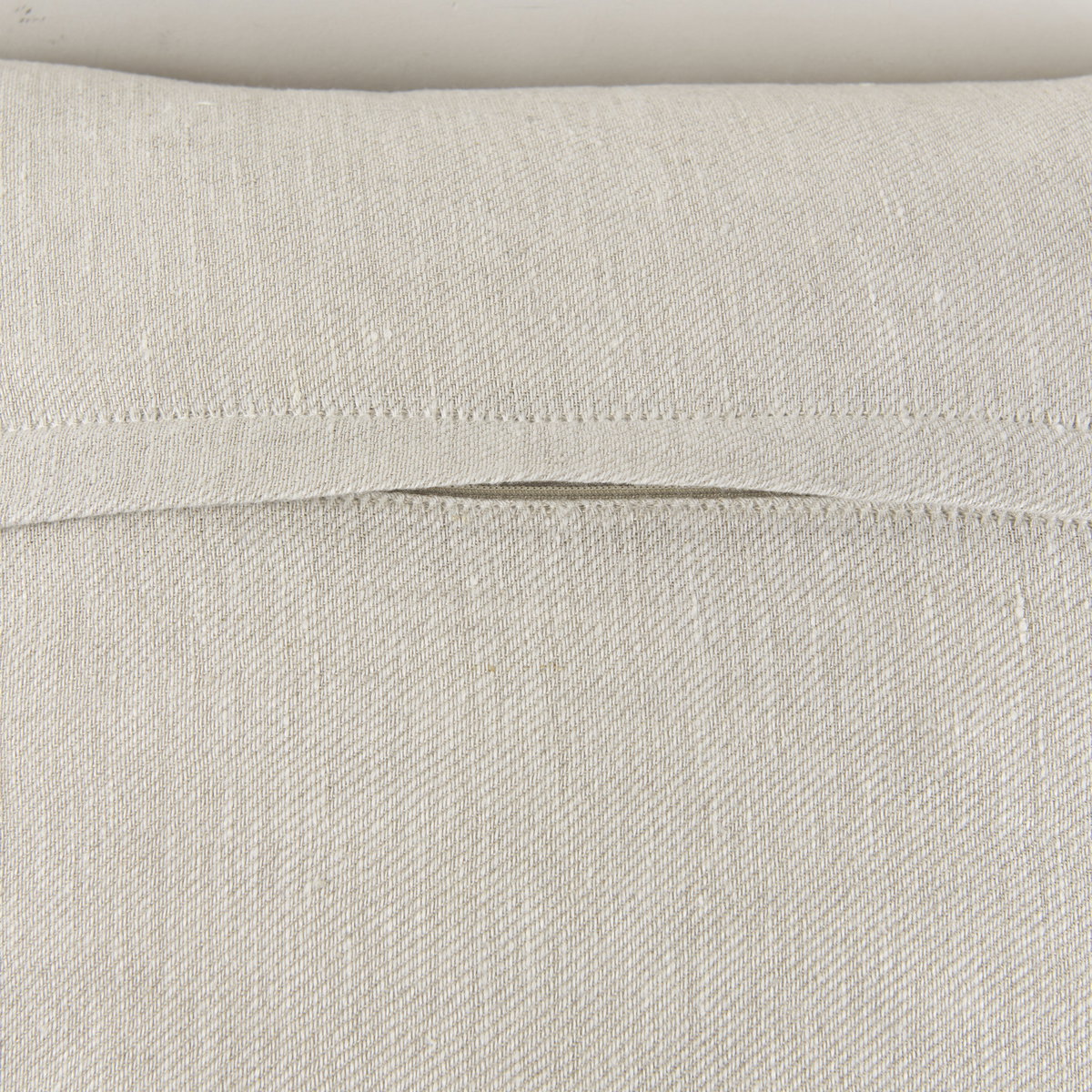 Mae 20L x 20W Beige Fabric Pillow Cover, Decorative Pillow by Mercana, 20" length x 20" width x 0.2" height View 10