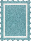 Miami Beach Machine Woven Rug, by Surya, 3'9.28" length x 2'3.56" width thumbnail
