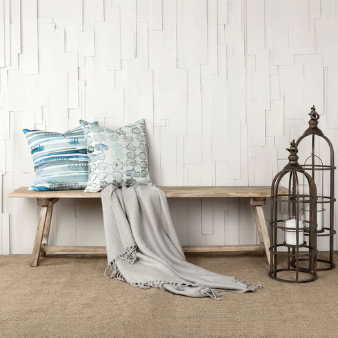 Gerson II Small Cage-Style Gold Metal Candle Holder Lantern