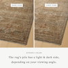 Magnolia Home by Joanna Gaines x Loloi Junie Rug, 5'3" length x 5'3" width thumbnail 4