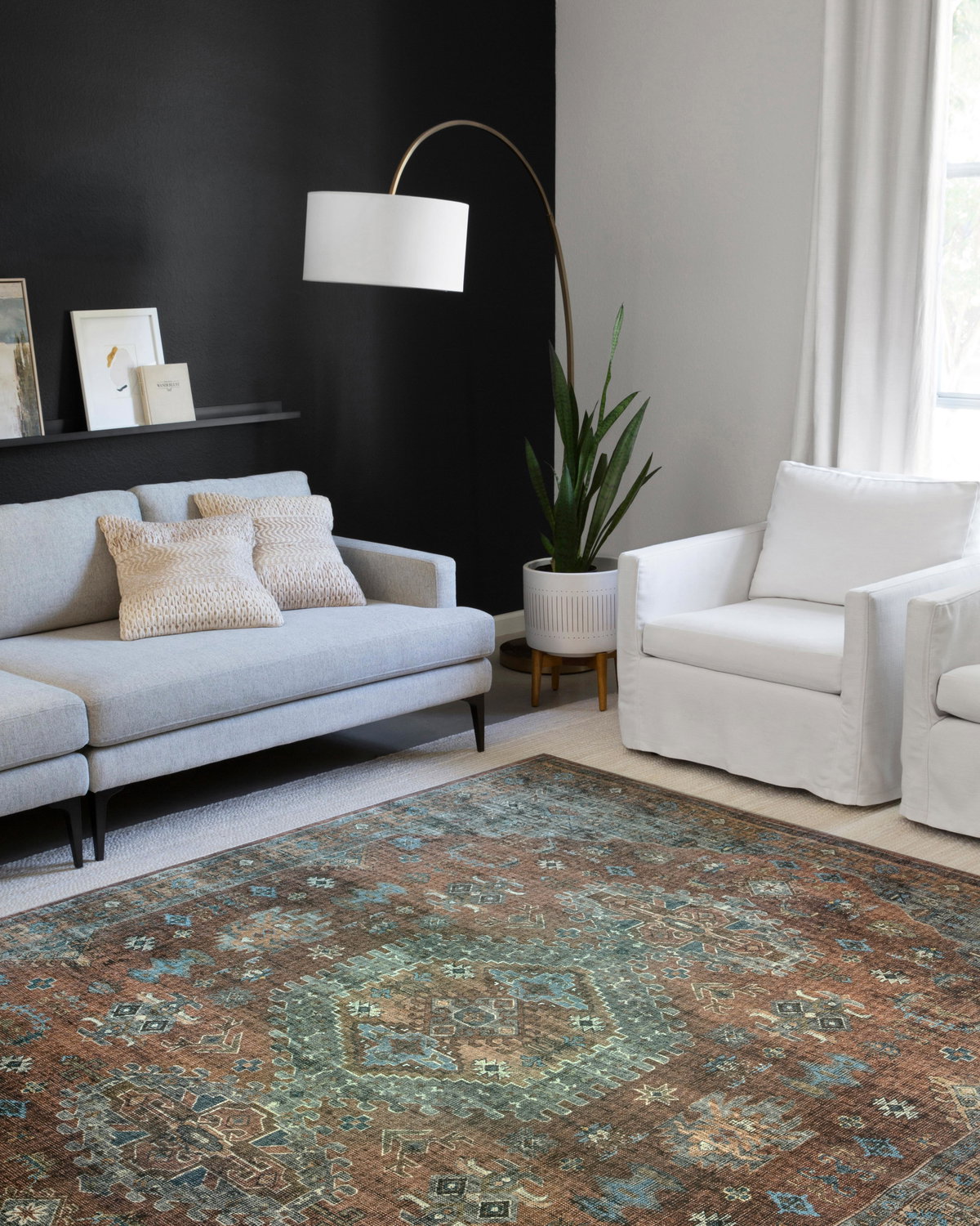 Loloi Skye Rug, 2'6" length x 7'6" width View 2
