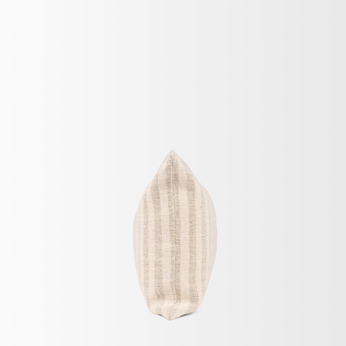 Jace 16x28 Cream with Beige Stripe Lumbar Decorative Pillow Cover, by Mercana, 14" length x 26" width x 0.2" height View 7