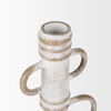 Ziva Large Distressed White Metal Sculptural Object thumbnail 5