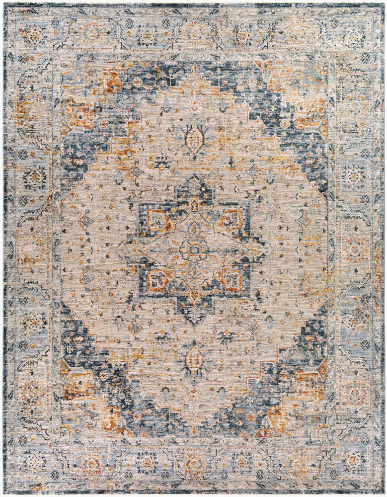 Laila Machine Woven Rug, by Surya, 6'6.74" length x 6'6.74" width